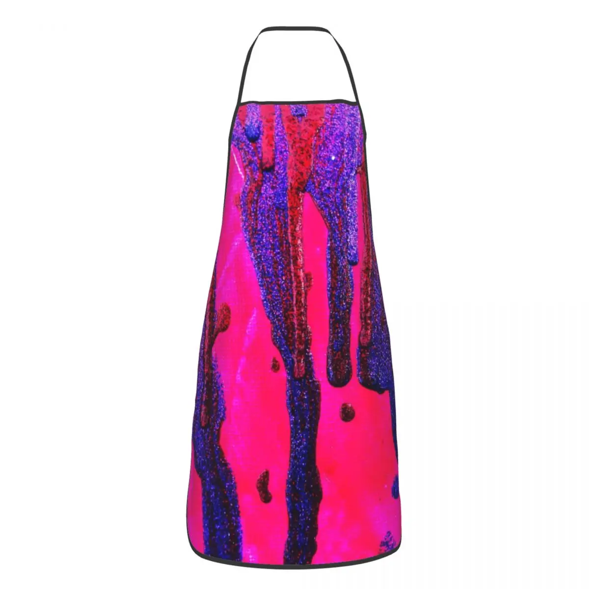 Kitchen Baking Cloth - Nail Polish Pattern Apron For Men