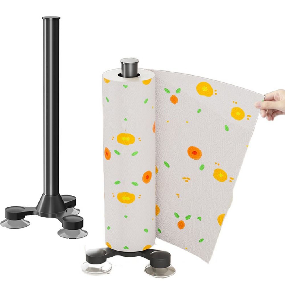 Kitchen Baking Paper Holder - Stainless Steel Stand Paper Towel Holder