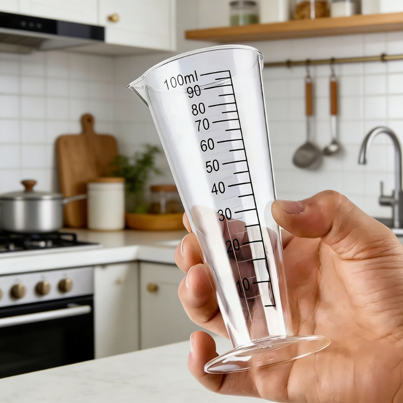 Kitchen Baking Cooking - 1pc 100ml Plastic Measuring Cup with