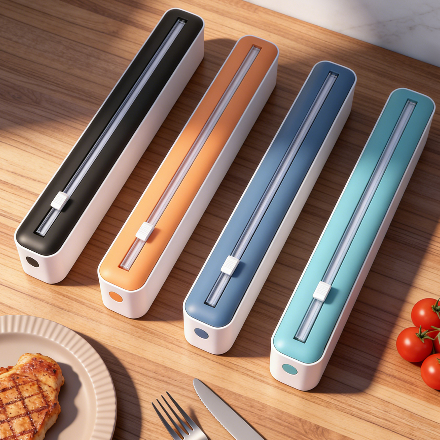 Plastic wrap cutter, available – обзор и цена Kitchen Baking Paper Holder
