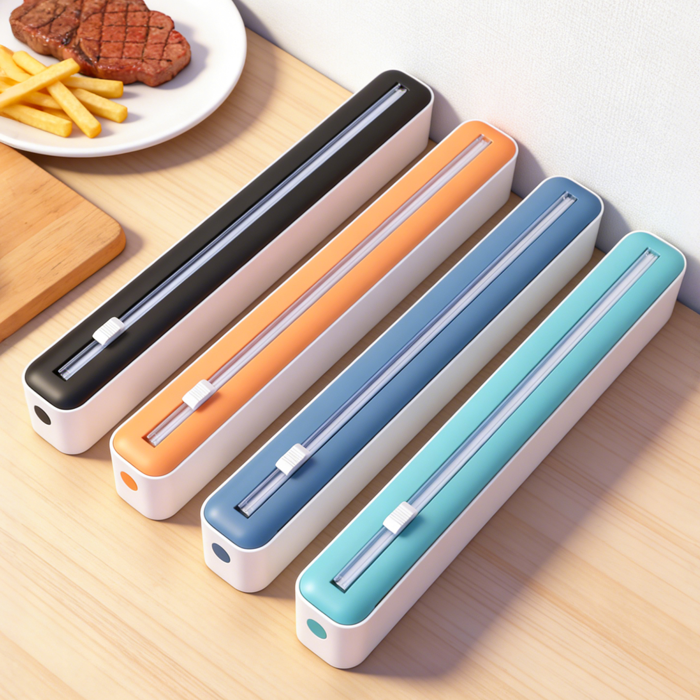 Plastic wrap cutter, available – обзор и цена Kitchen Baking Paper Holder