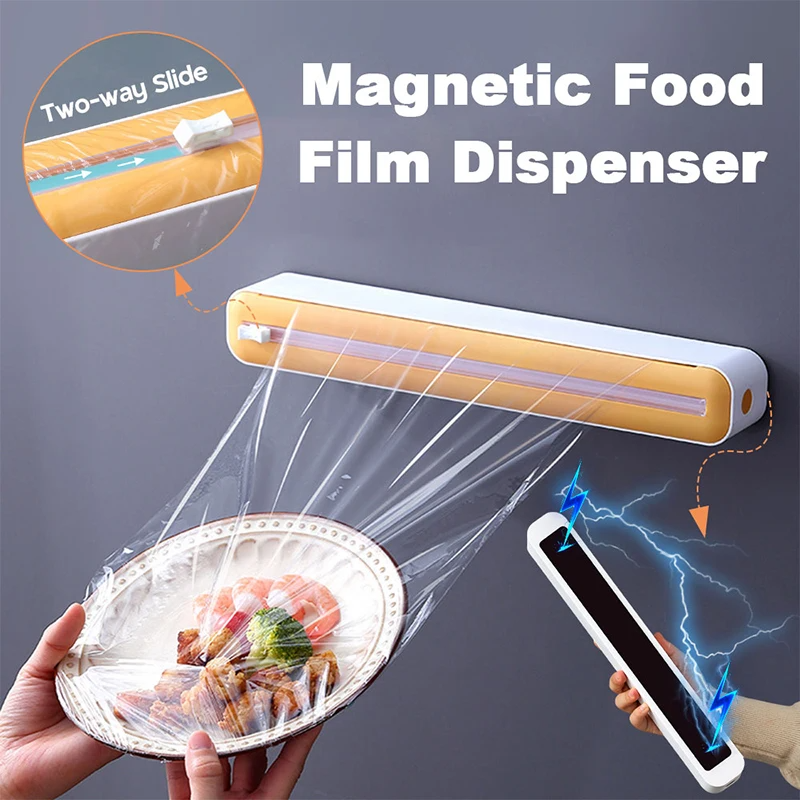 Food Film Dispenser Magnetic P – обзор и цена Kitchen Baking Paper Holder