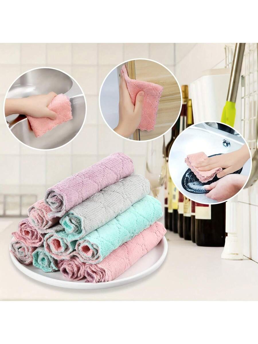 10pcs Kitchen Towels Set Dishc – обзор и цена Kitchen Baking Cooking