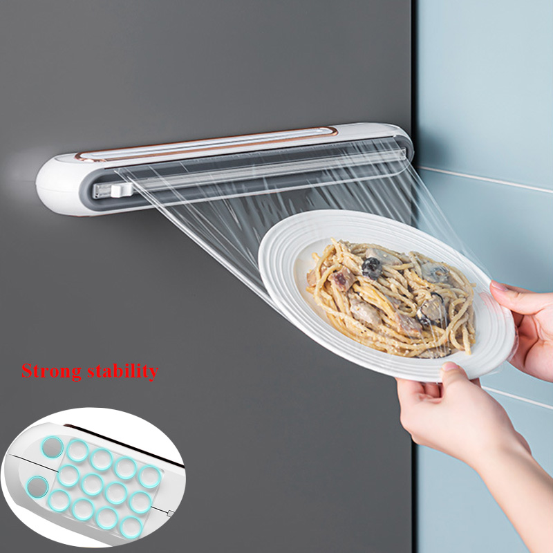 New Plastic Wrap Cutting Box W – обзор и цена Kitchen Baking Paper Holder