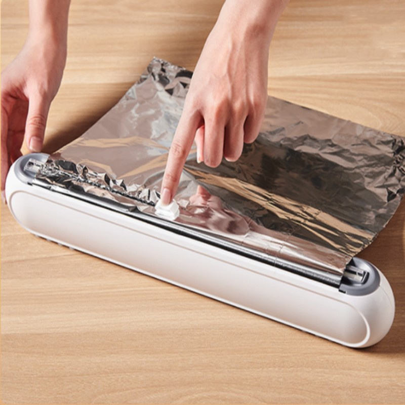 New Plastic Wrap Cutting Box W – обзор и цена Kitchen Baking Paper Holder