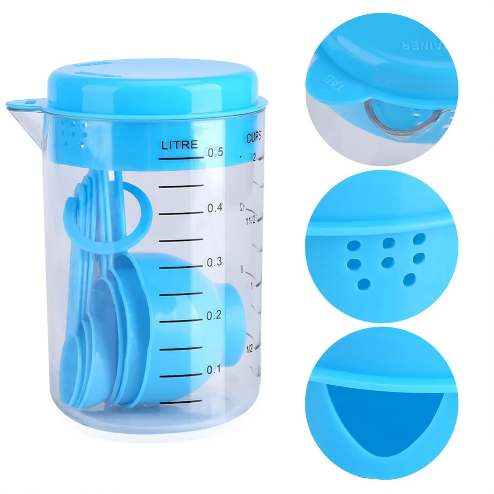 7 Pieces / Set Plastic Measuri – обзор и цена Kitchen Baking Utensil Set