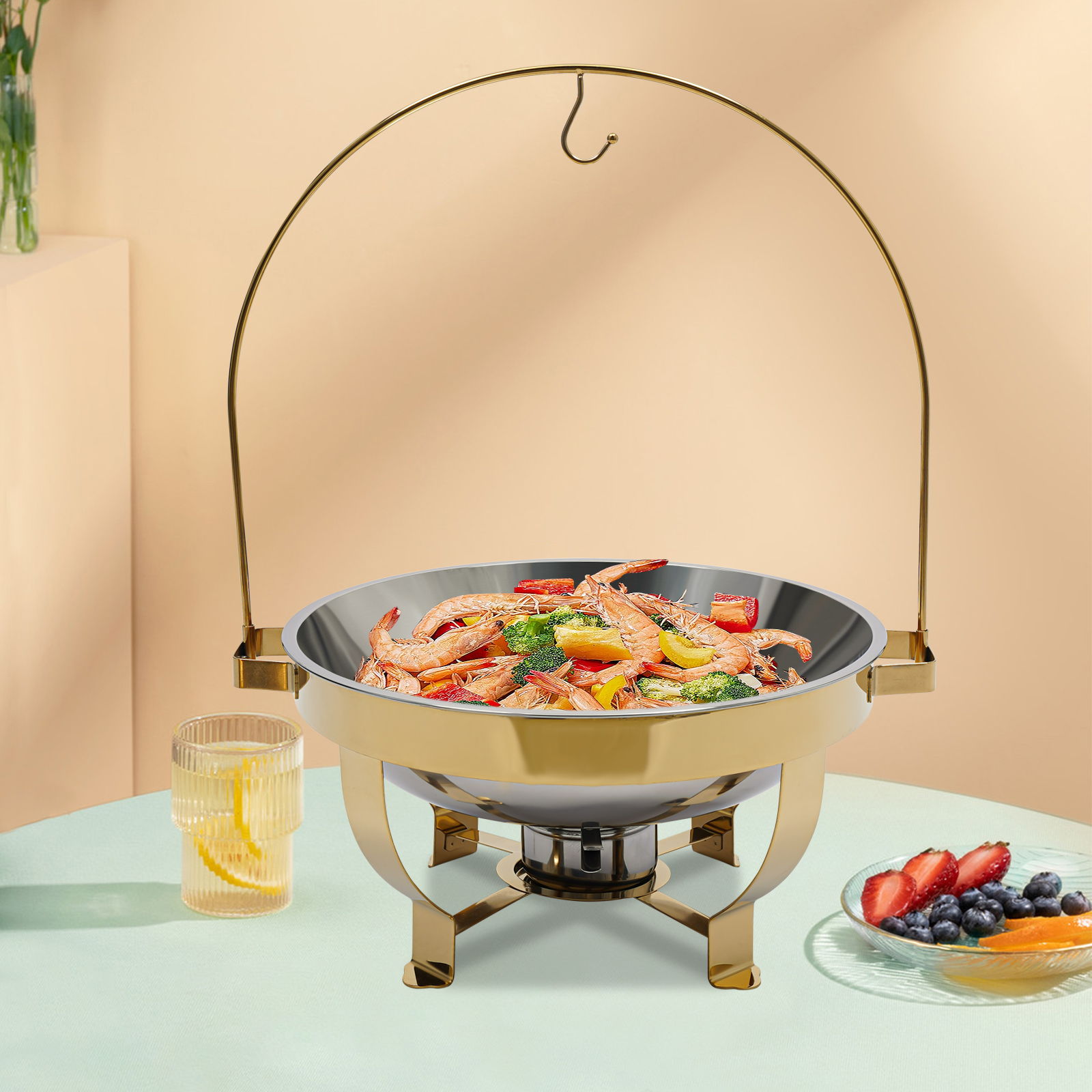 8L Gold Chafing Dish Buffet Se – обзор и цена Kitchen Baking Utensil Set