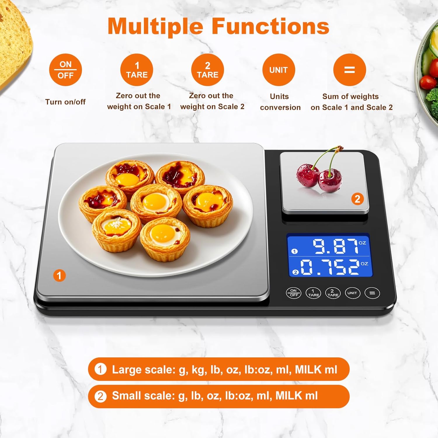 Dual Platform Kitchen Scale 33 – обзор и цена Kitchen Baking Unit