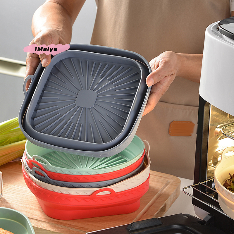 Square Foldable Air Fryer Sili – обзор и цена Kitchen Accessories For Baking
