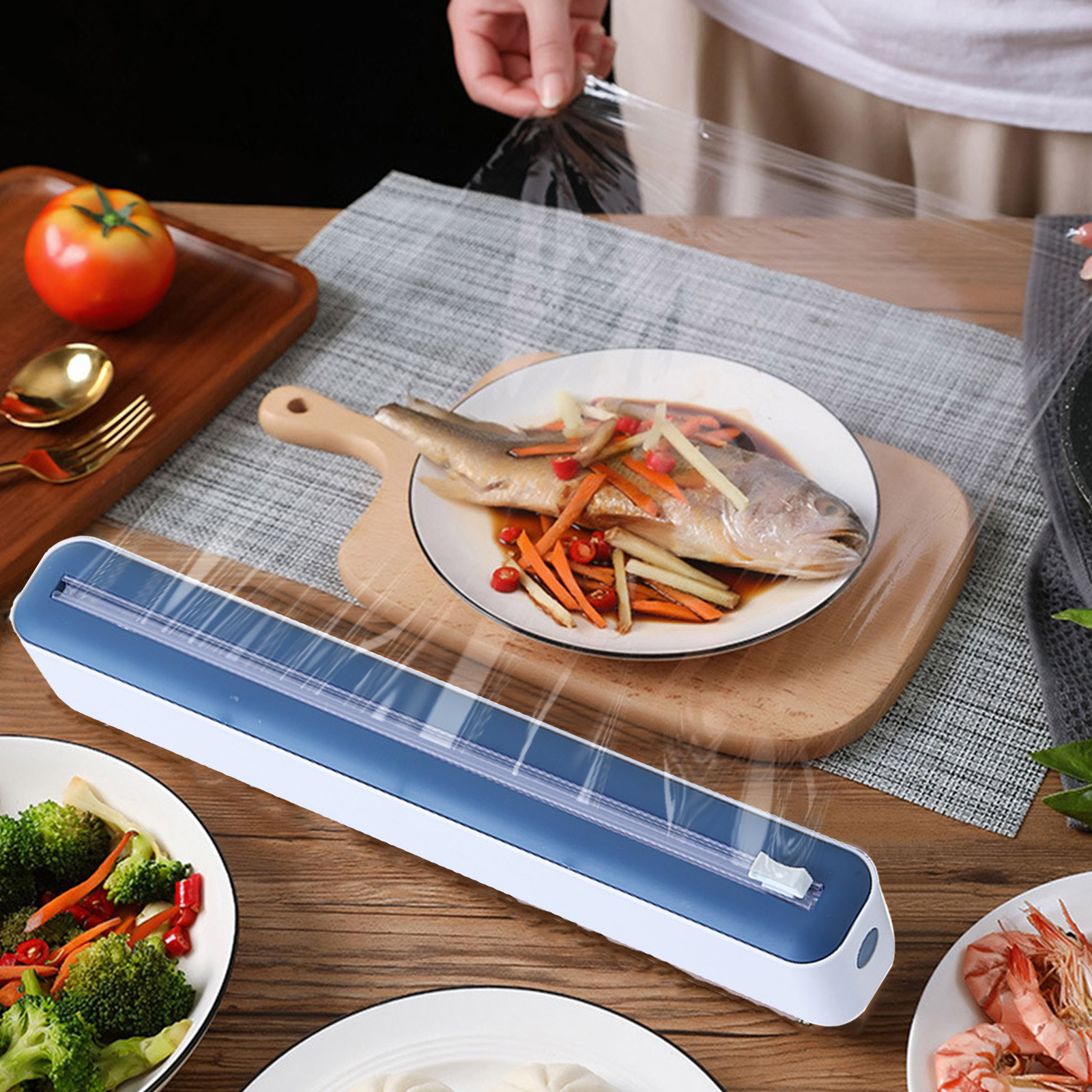 Plastic Wrap Dispenser with Sl – обзор и цена Kitchen Baking Paper Holder