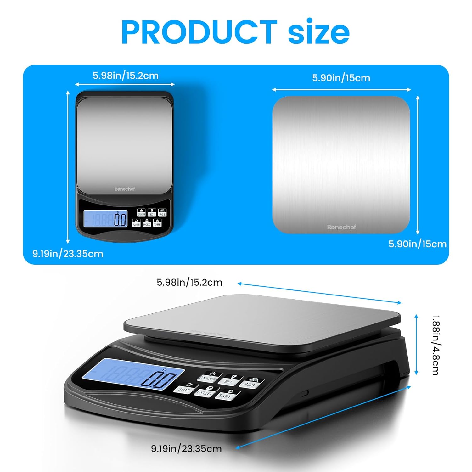 Digital Kitchen Scale with Lar – обзор и цена Kitchen Baking Unit