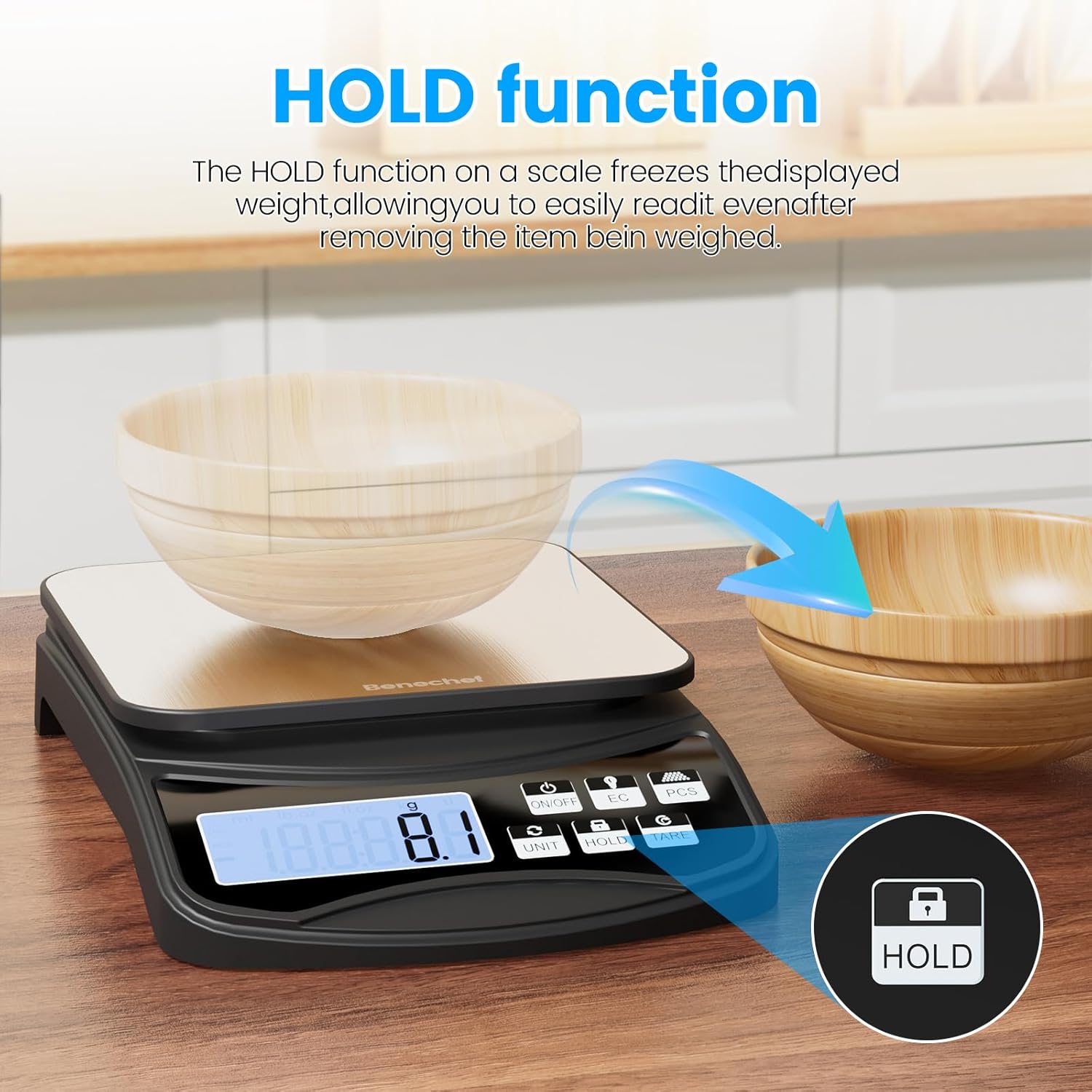 Digital Kitchen Scale with Lar – обзор и цена Kitchen Baking Unit