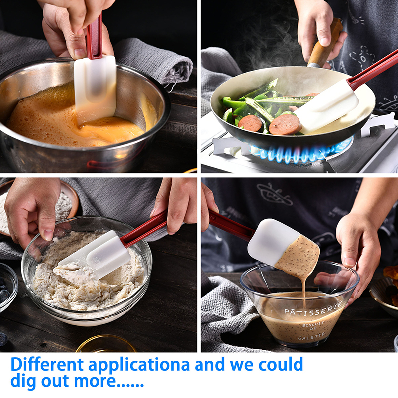 1/2Pcs Silicone Butter Scraper – обзор и цена Kitchen Baking Torch