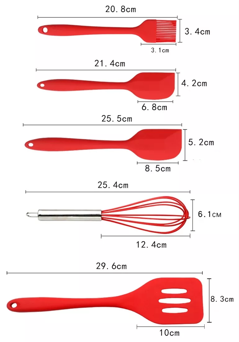 US Warehouse 5Pcs Food Grade S – обзор и цена Kitchen Warehouse Baking