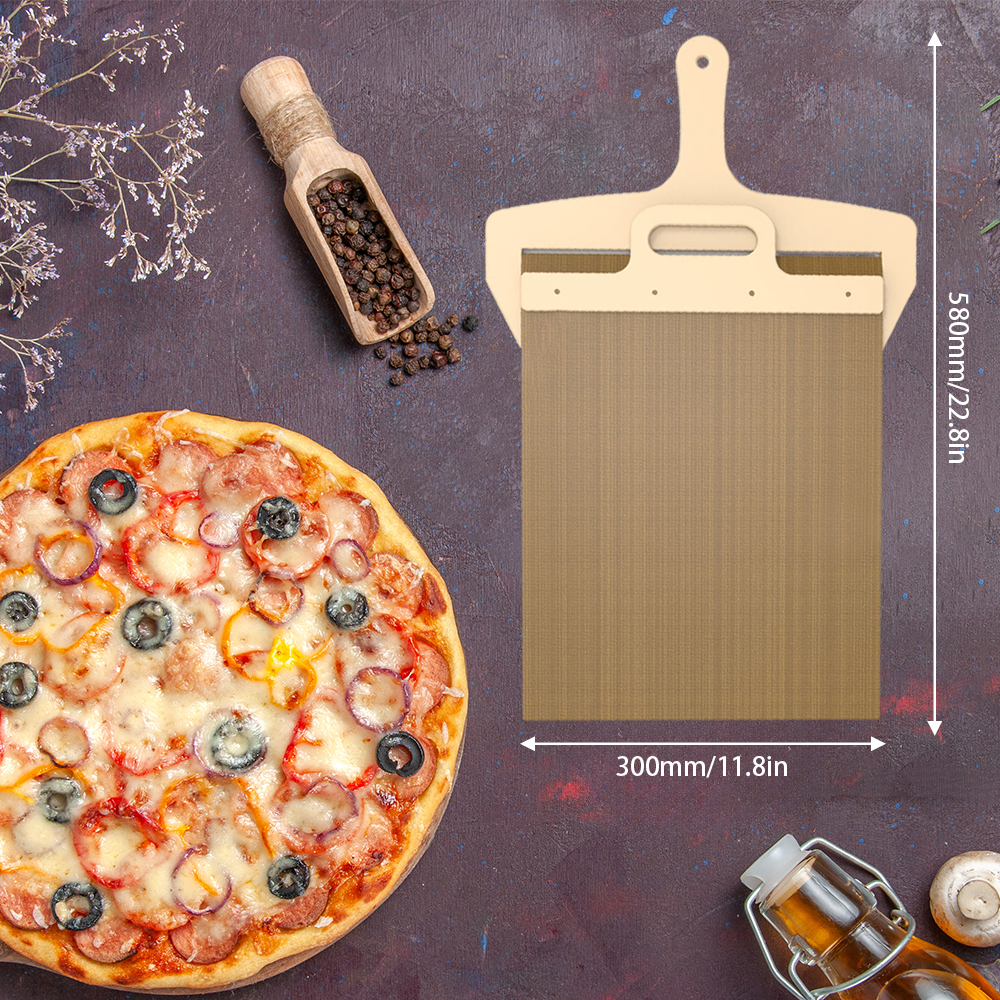 Sliding Pizza Peel - 12 inch P – обзор и цена Kitchen Baking Cloth