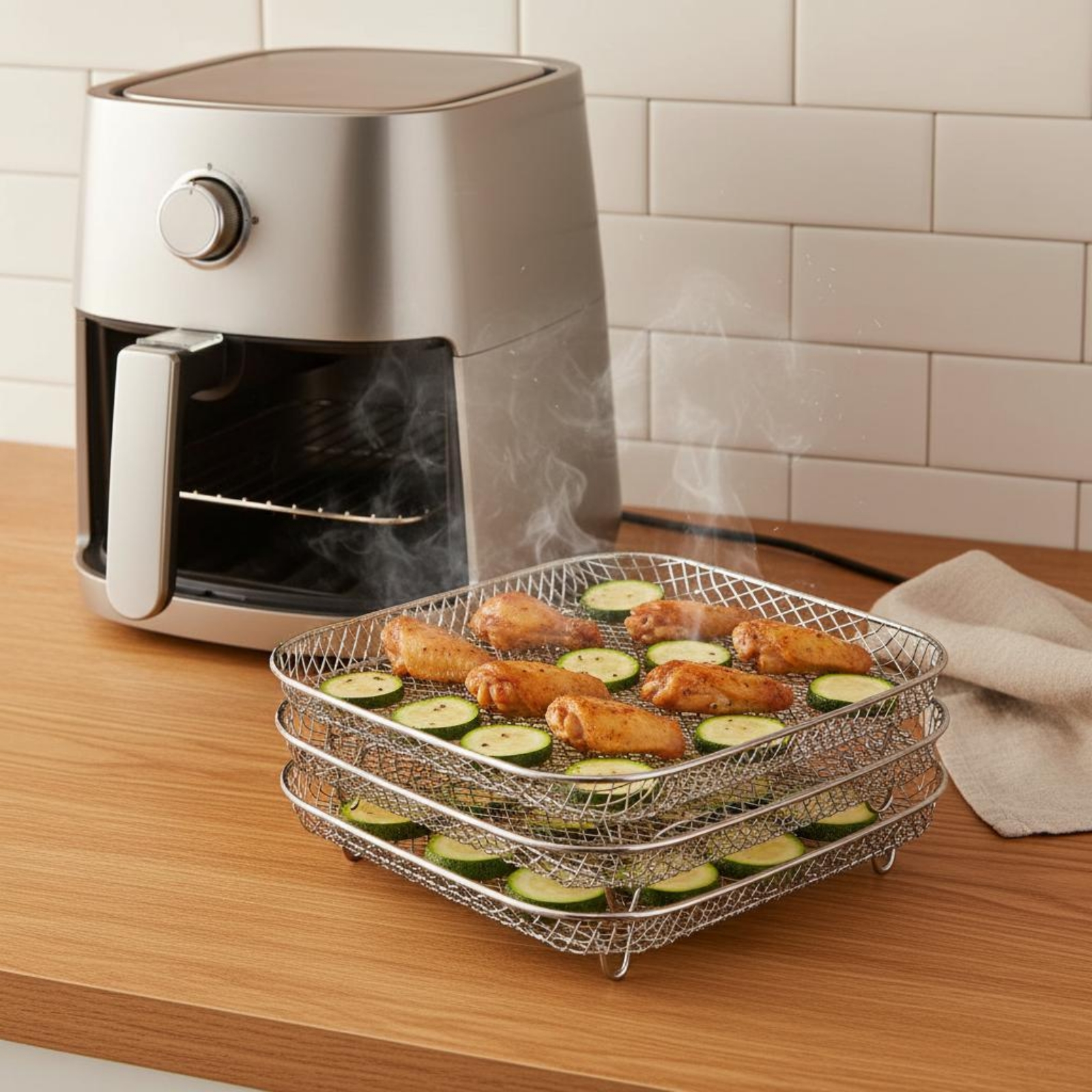 Air Fryer Rack Heat Resistant  – обзор и цена Kitchen Accessories For Baking