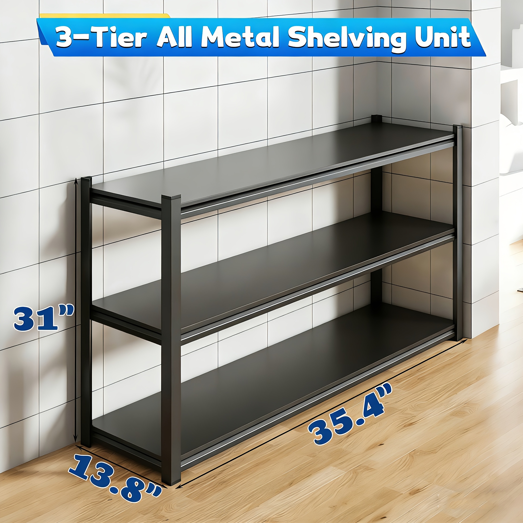 3-Tier Storage Shelving Unit,  – обзор и цена Kitchen Baking Unit