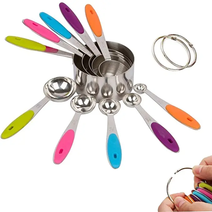 Measuring Cups and Spoons Set, – обзор и цена Kitchen Baking Utensil Set