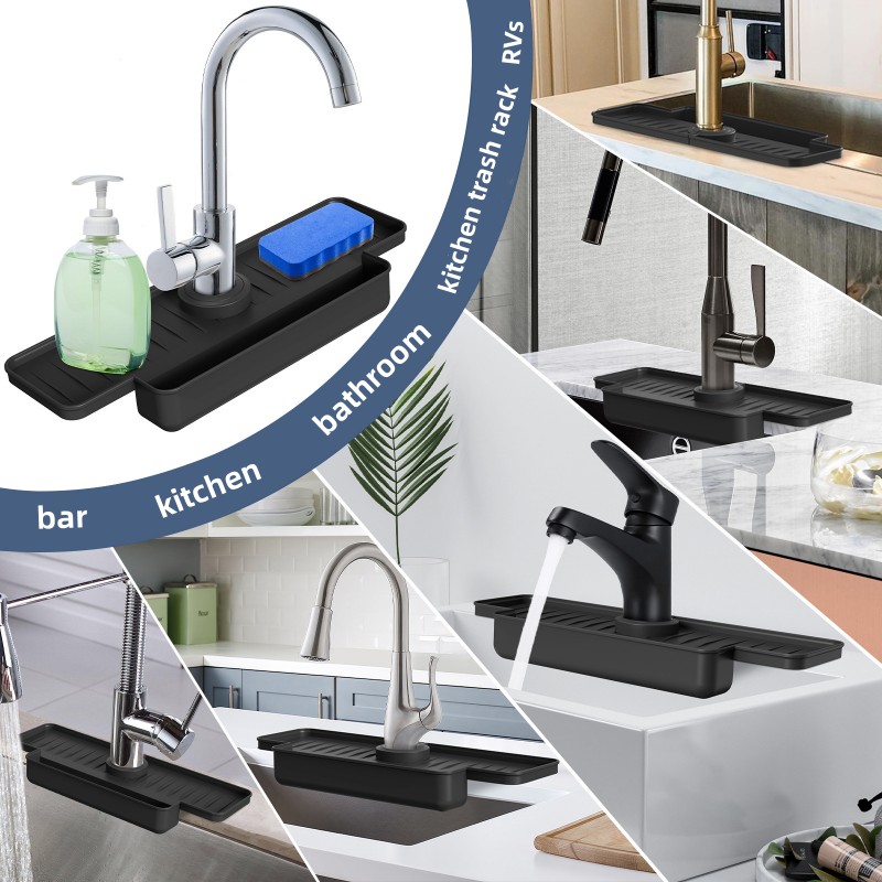 Upgraded Silicone Sink Faucet  – обзор и цена Kitchen Baking Paper Holder