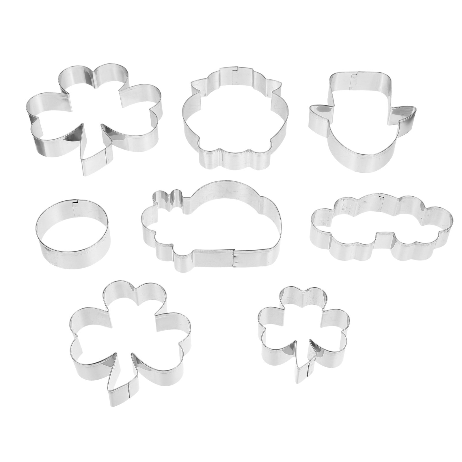 8Pcs Biscuit Cookie Molds Stai – обзор и цена Kitchen Accessories For Baking