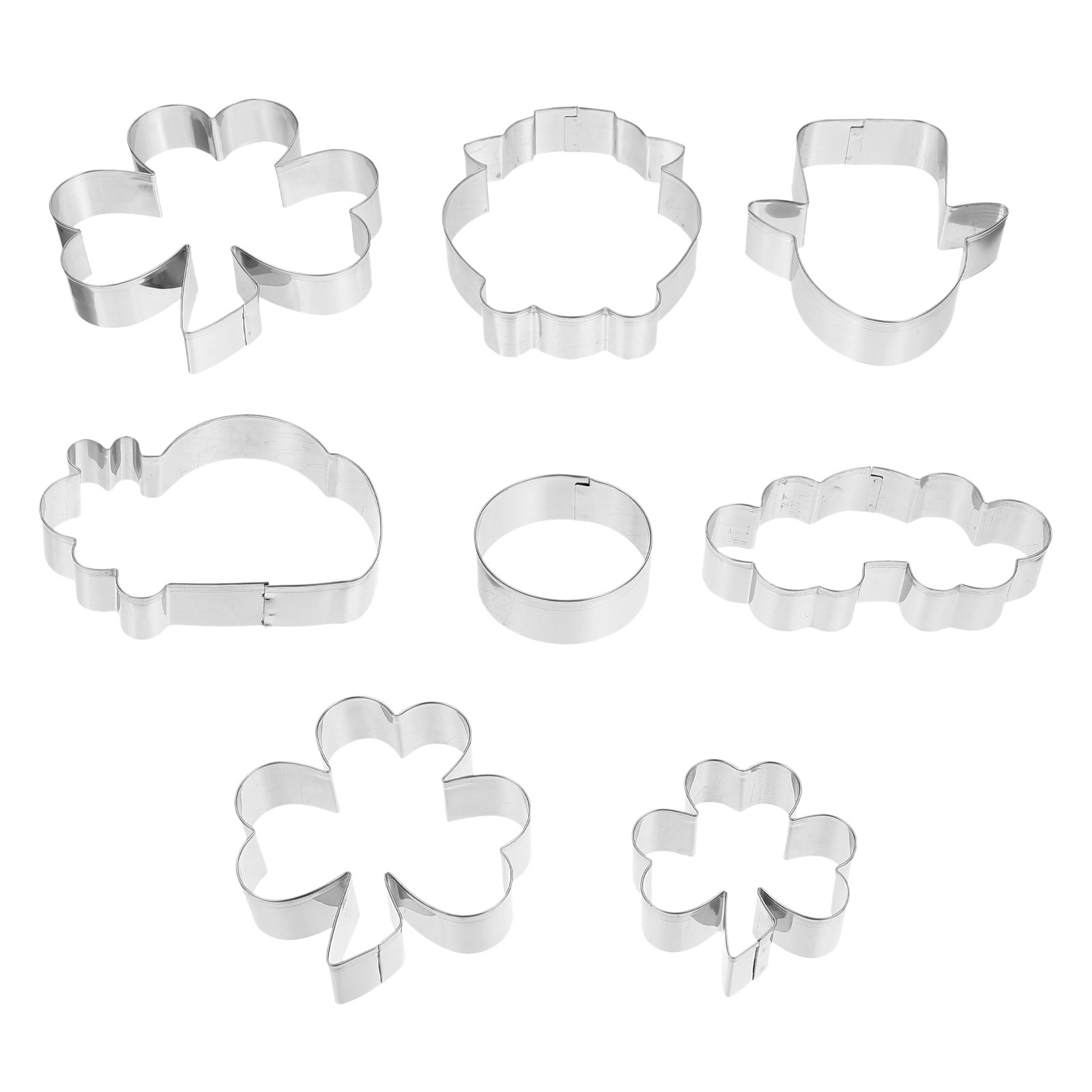 8Pcs Biscuit Cookie Molds Stai – обзор и цена Kitchen Accessories For Baking