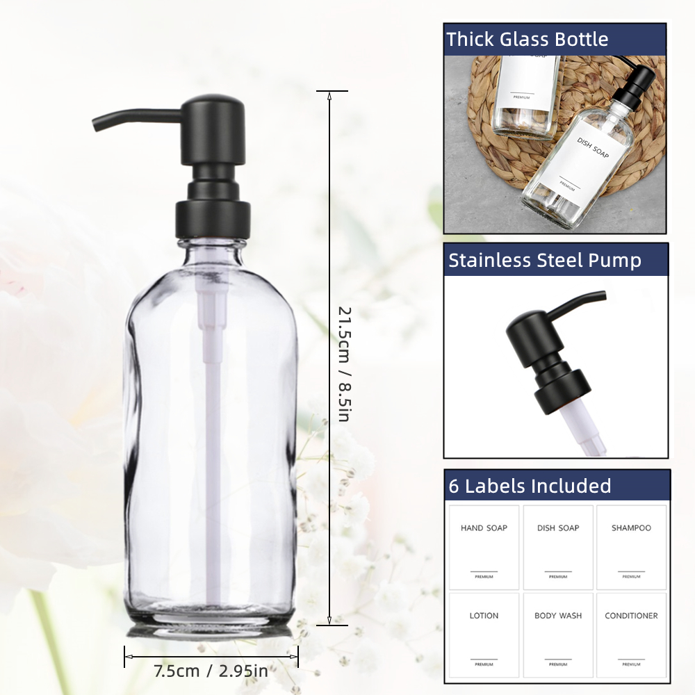 Clear Glass Soap Dispenser Set – обзор и цена Kitchen Baking Utensil Set
