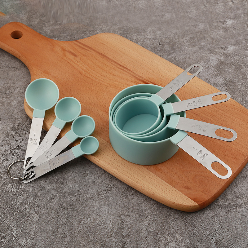 8PCS Measuring Cups Spoons Set – обзор и цена Kitchen Baking Utensil Set