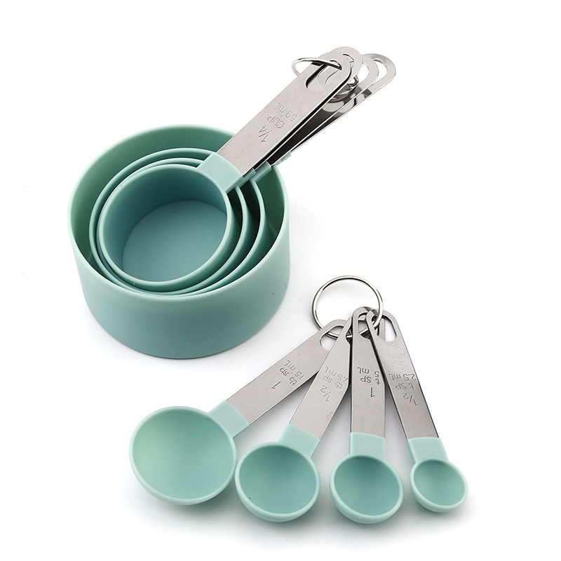 8PCS Measuring Cups Spoons Set – обзор и цена Kitchen Baking Utensil Set