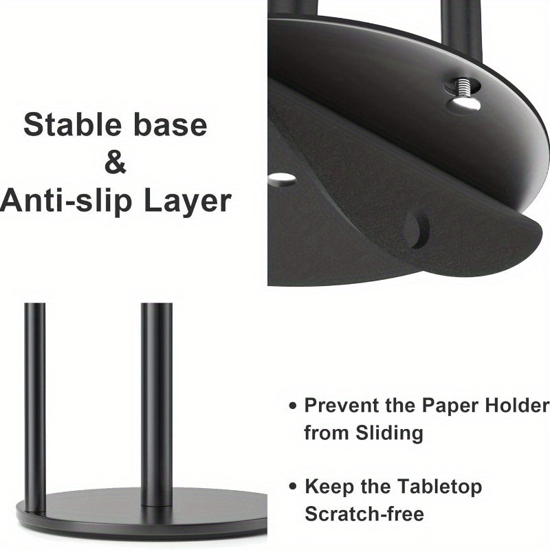 Paper Towel Holder Black, Prem – обзор и цена Kitchen Baking Paper Holder