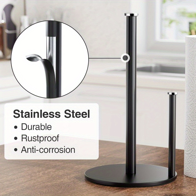 Paper Towel Holder Black, Prem – обзор и цена Kitchen Baking Paper Holder