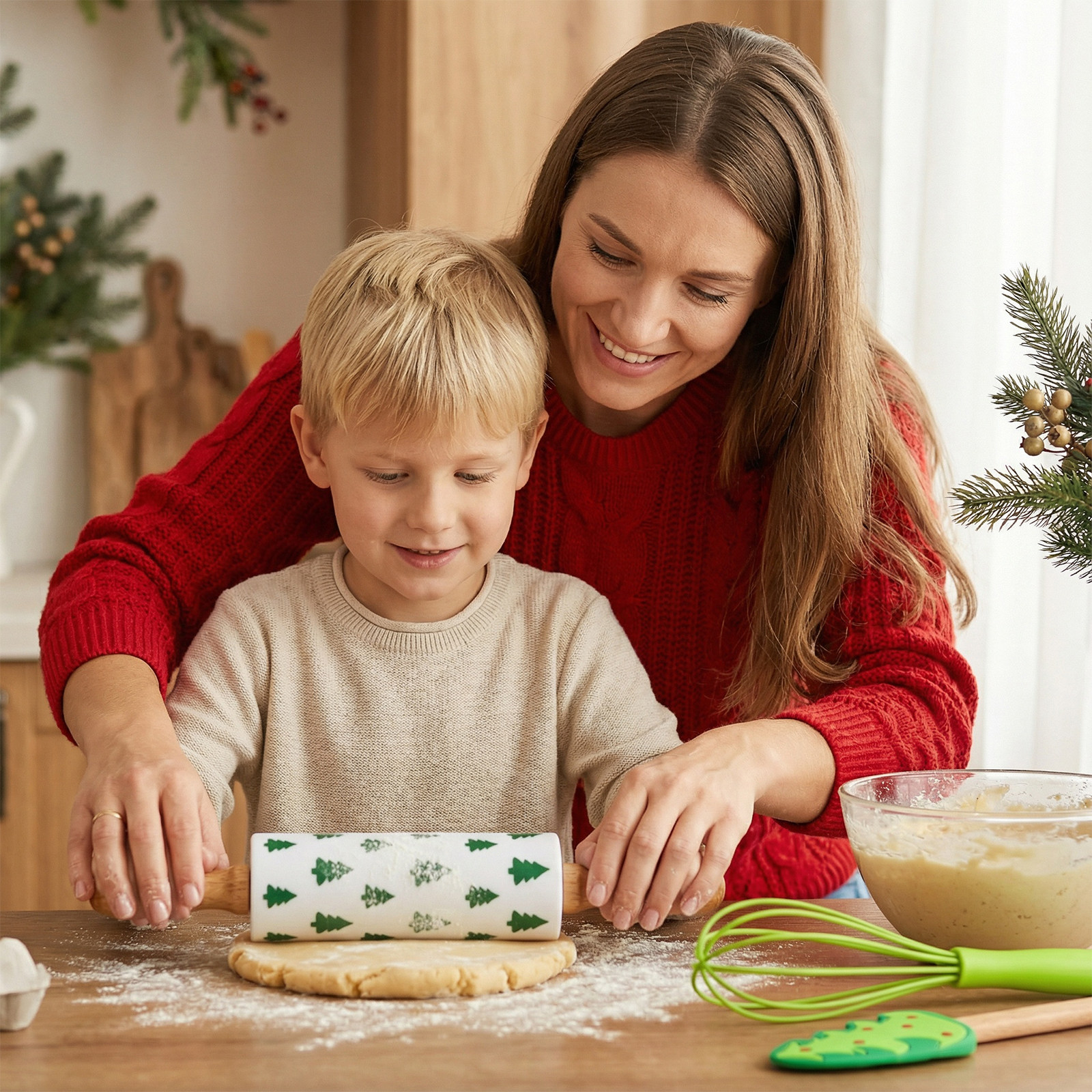 3Pcs Silicone Holiday Baking T – обзор и цена Kitchen Baking Utensil Set