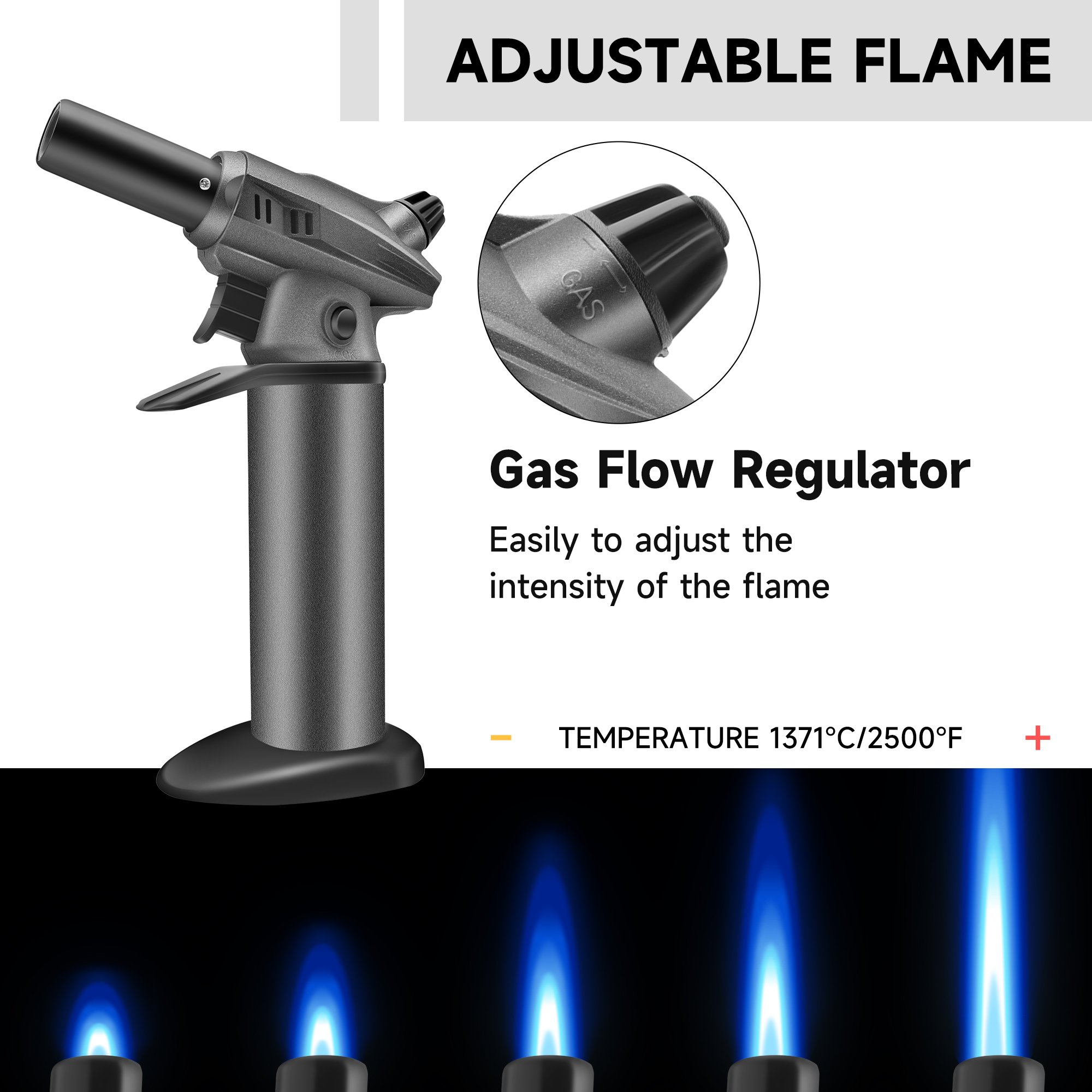 High-Power Professional Butane – обзор и цена Kitchen Baking Torch